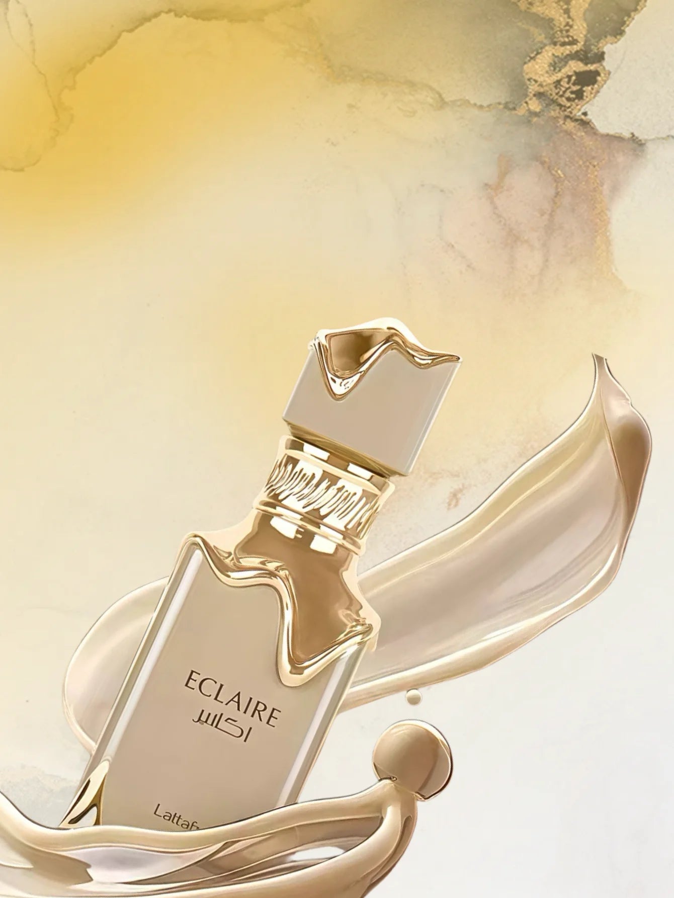 Eclaire Eau de Parfum 100ml – Sweet Vanilla & Musk Scent | Long-Lasting Feminine Fragrance for Daily Wear & Romantic Moments