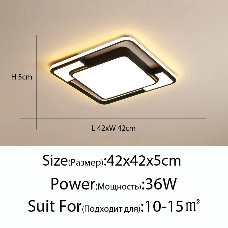 Modern Ceiling Lights Fixtures Living Room Bedroom Dining Room 110v 220v Chandeliers Fixtures Home indoor lighting Ceiling Lamps