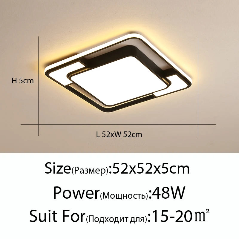 Modern Ceiling Lights Fixtures Living Room Bedroom Dining Room 110v 220v Chandeliers Fixtures Home indoor lighting Ceiling Lamps