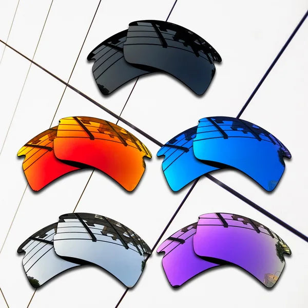 Wholesale E.O.S Polarized Replacement Lenses for Oakley Flak 2.0 XL OO9188-59mm Sunglasses - Varieties Colors
