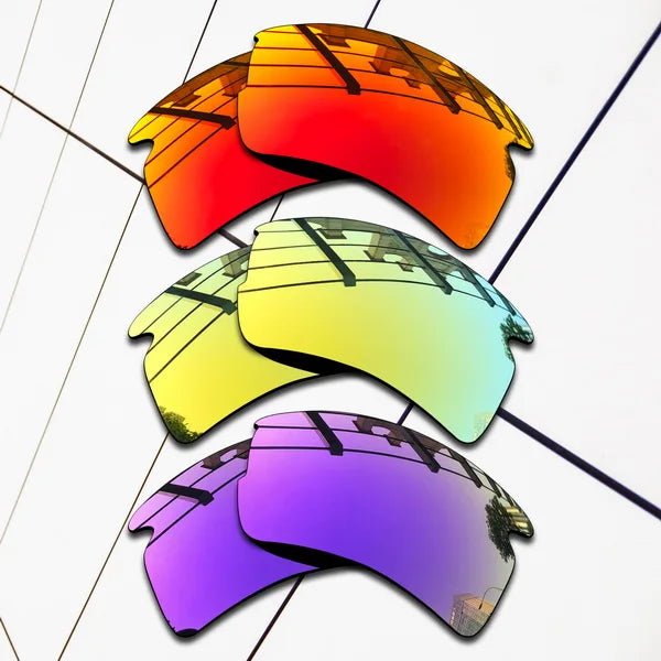 Wholesale E.O.S Polarized Replacement Lenses for Oakley Flak 2.0 XL OO9188-59mm Sunglasses - Varieties Colors