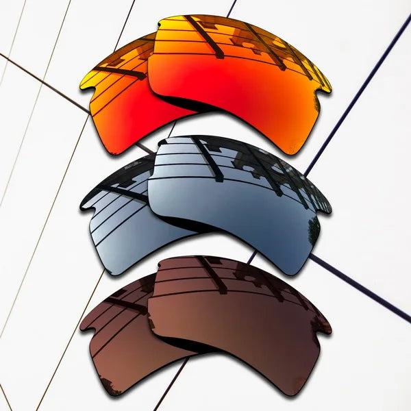 Wholesale E.O.S Polarized Replacement Lenses for Oakley Flak 2.0 XL OO9188-59mm Sunglasses - Varieties Colors