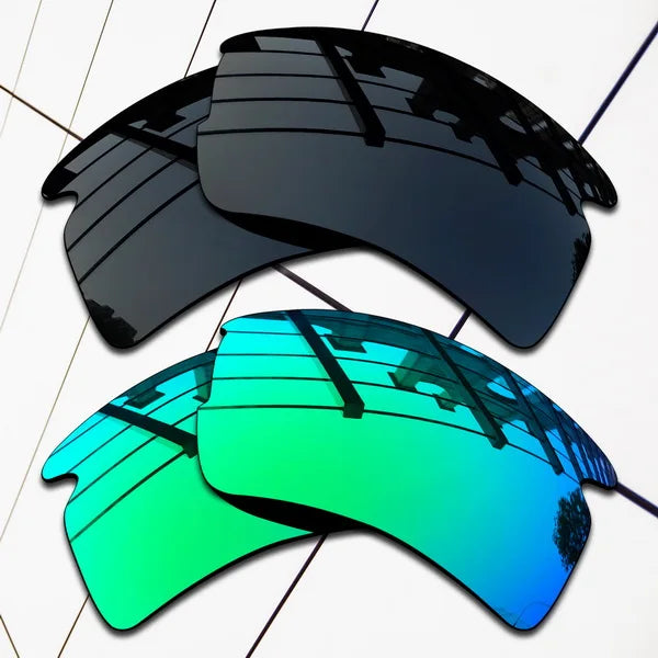Wholesale E.O.S Polarized Replacement Lenses for Oakley Flak 2.0 XL OO9188-59mm Sunglasses - Varieties Colors