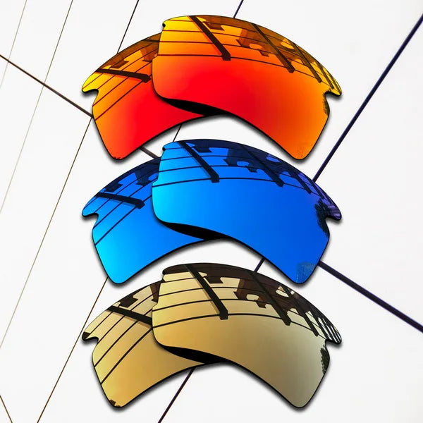 Wholesale E.O.S Polarized Replacement Lenses for Oakley Flak 2.0 XL OO9188-59mm Sunglasses - Varieties Colors