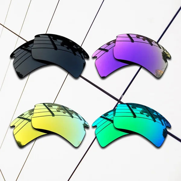 Wholesale E.O.S Polarized Replacement Lenses for Oakley Flak 2.0 XL OO9188-59mm Sunglasses - Varieties Colors