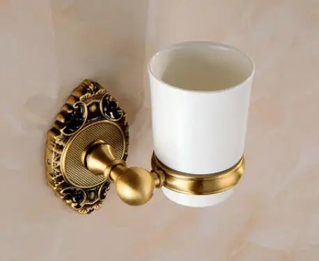 Brass Bathroom Accessories Set, Antique Bronze Paper Holder,Towel Bar,Toilet Brush holder ,Towel Holder bathroom Hardware set