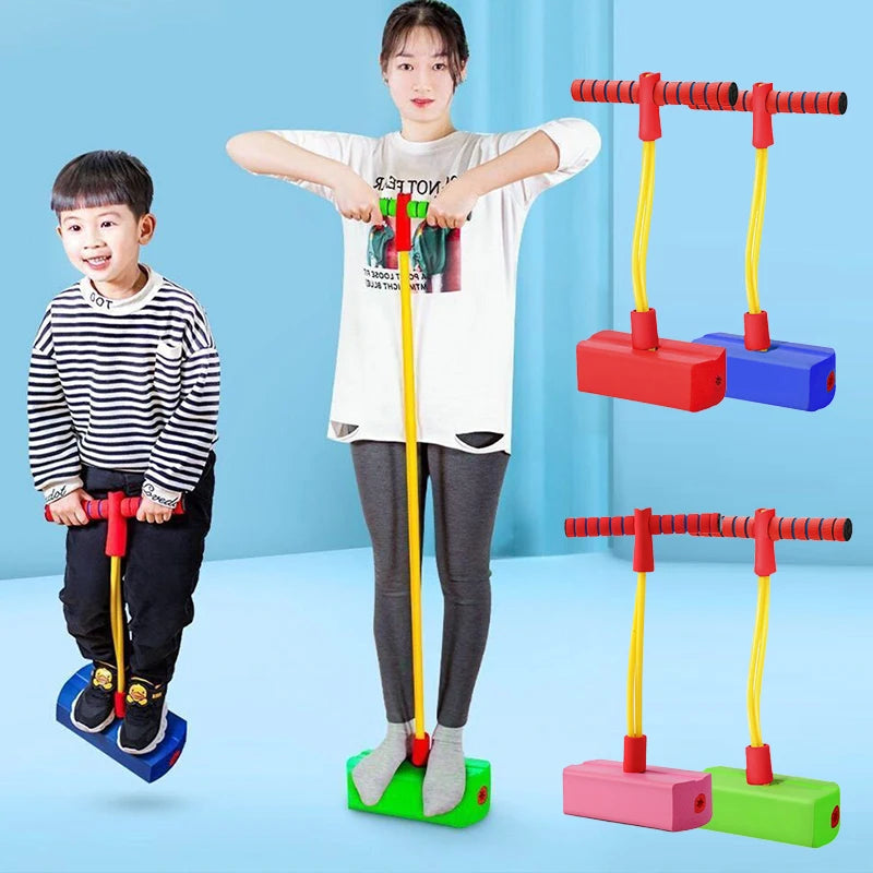 New Sports Games kids Toys Foam Pogo Stick Jumper Outdoor Playset Fun Fitness Equipment Toys For Children Gifts Boys Girls