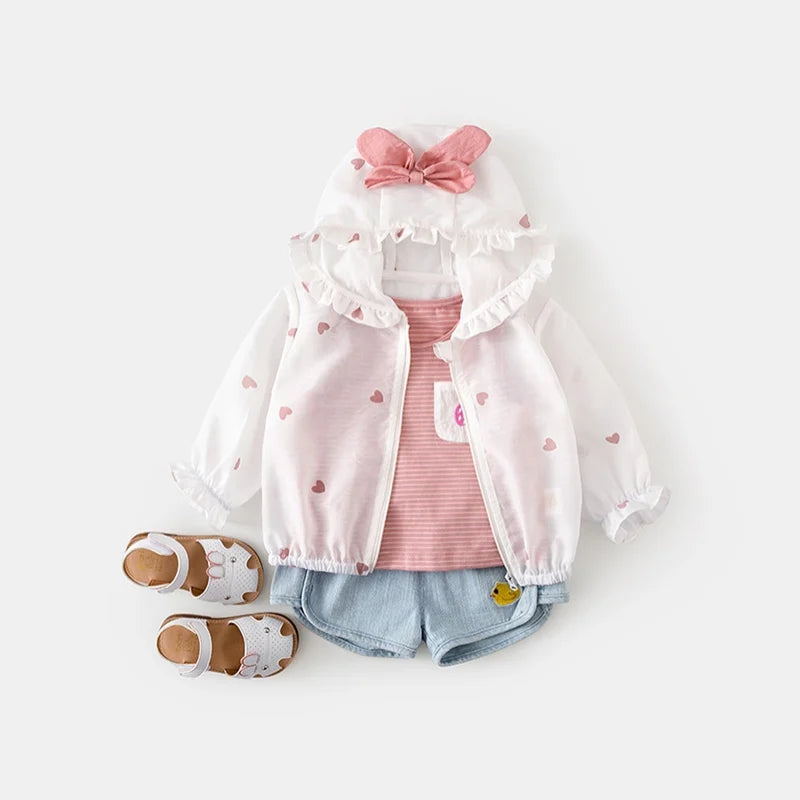 Infant Baby Sunscreen Clothing Summer Thin Section Breathable 2020 New Children's Summer Sunscreen Jacket