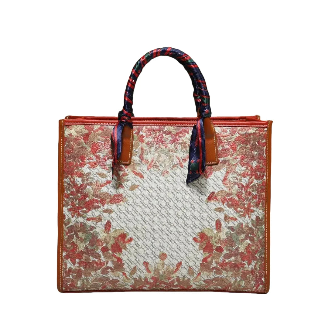 CH-Large Capacity Handbag for Women High-quality Square Shoulder Bag VersatileDaily Travel New Shopping Bag