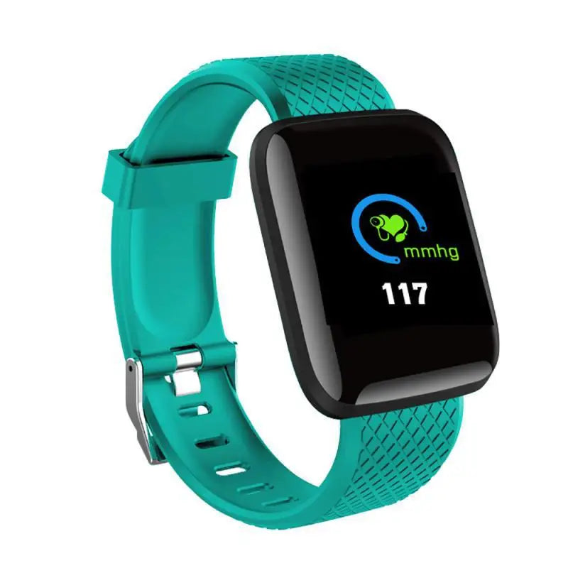 116 Plus Smart Bracelet Waterproof Smart Watch Step Counting Multi Sport Mode Message Reminder Heart Rate Monitor Blood Pressure