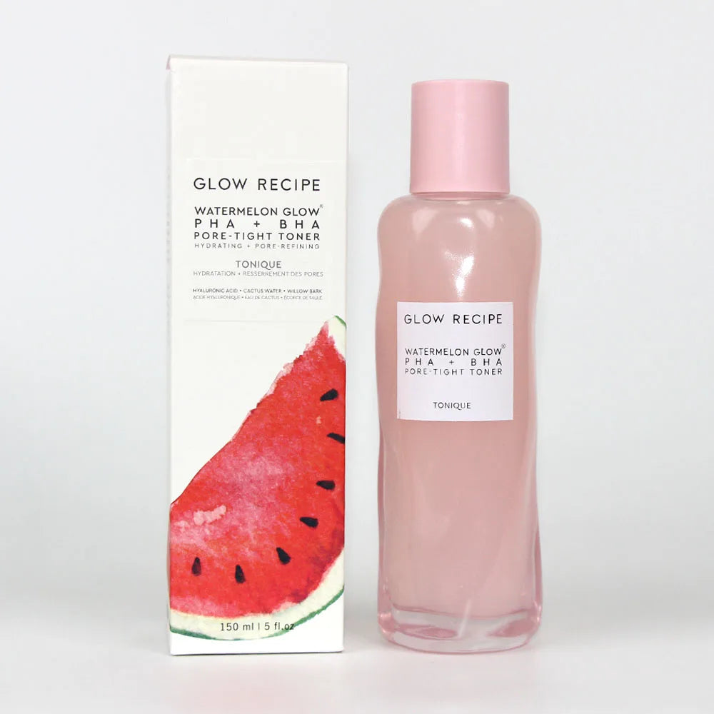 Glow Recipe PHA + BHA Face Toner - Korean Skin Care Pore Minimizer & Gentle Facial Exfoliator for Tightening, Hydrating 150ml