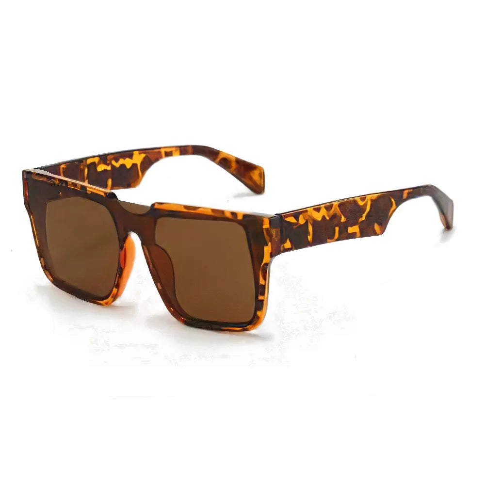2025 New in Vintage Sunglasses for Women Lens Embedded Fashionable High-end Gradient Purple Square Glasses Sun Glasses Women