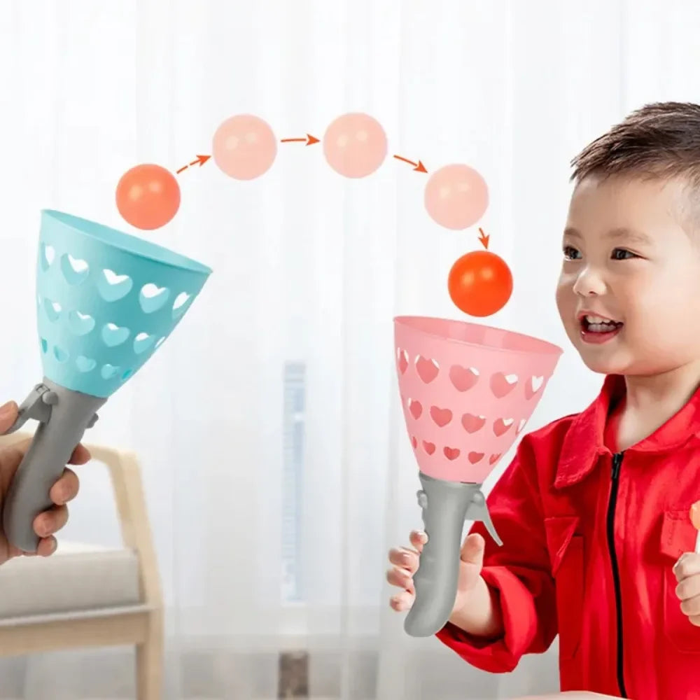 Outdoor Indoor Pass-Catch Ball Game for Kid Catching Ball Family Games Toy for Summer Beach Interaction Party Outdoor Activities