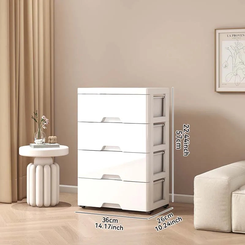 Storage cabinet with 3/4/5/6 drawers for Decoration home organizing Classification cosmetics and kitchen items Organize containe
