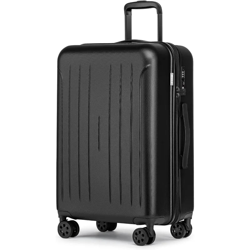 Pink Carry On Luggage 22x14x9 Airline Approved, 20 Inch Hardside Suitcases With Wheels, Hard Shell Suitcase With TSA Lock