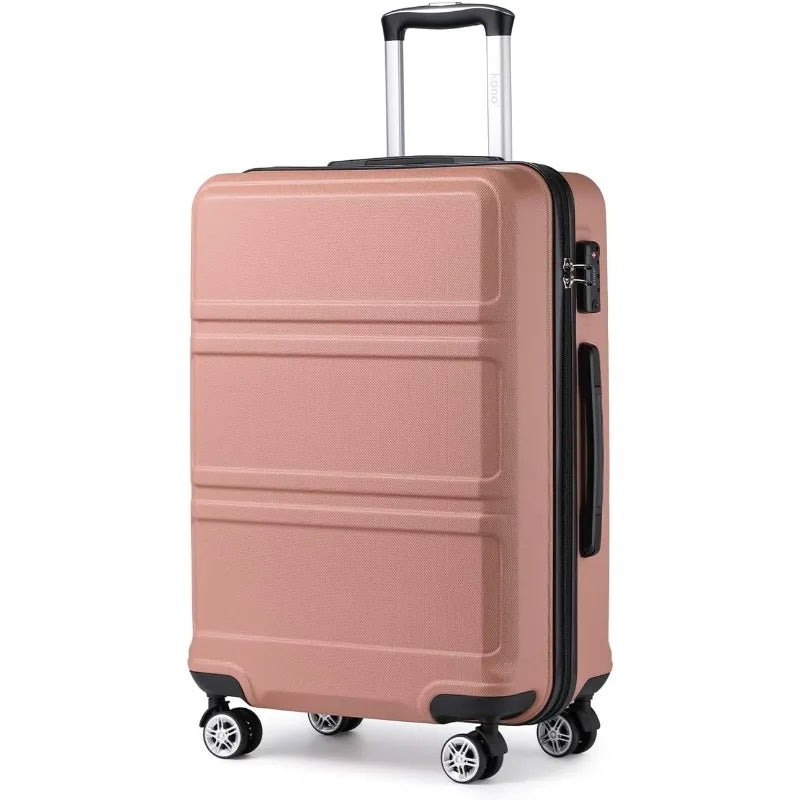 20'' Carry on Luggage Lightweight with Spinner Wheel TSA Lock Hardside Luggage Airline Approved Carry on Suitcase Turquoise