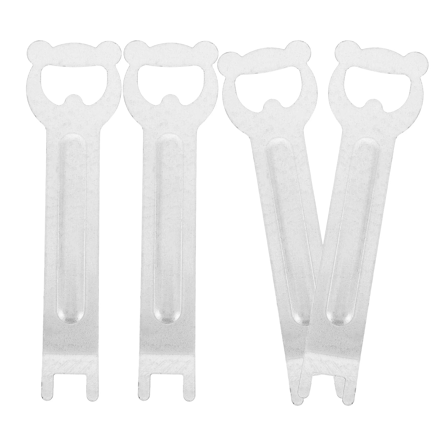 4pcs BBQ Plate Starter Grill Accessories Durable Stainless Steel Camping Utensils Outdoor Kitchen Tools Picnic Equipment