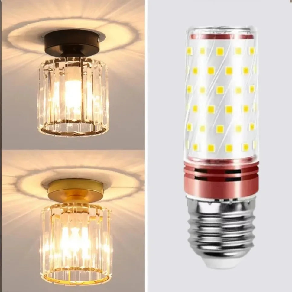 Nordic LED Acrylic Ceiling lamp Aisle Corridor E27 Lamp For Living Room Bedroom Home Ceiling Light Interior Lighting AC 85-265V