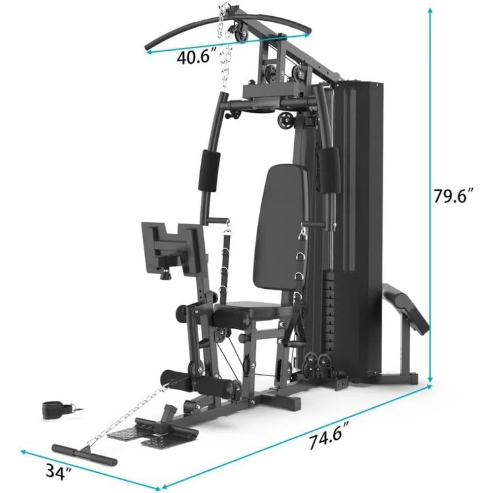 Integrated Fitness Equipments Home Gym Multifunctional Full Body Workout Equipment for Home Exercise Fitness