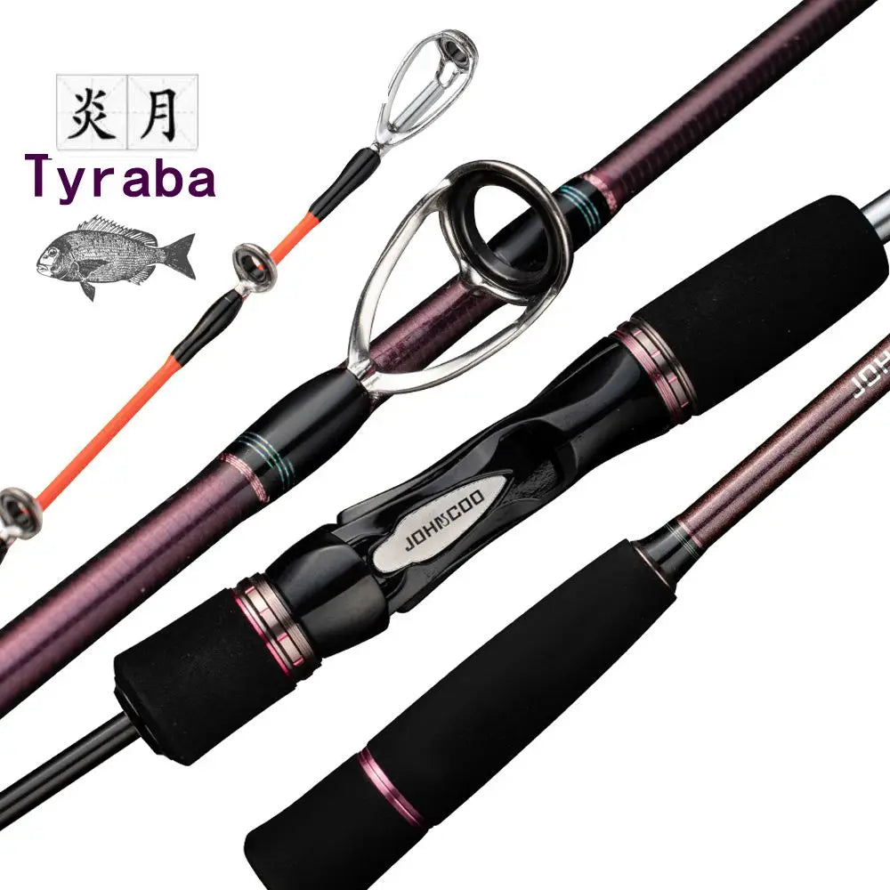 Tyraba fishing rod seawater fishing rod casting fishing rod Johncoo rod for Snapper 1.95m seawater fishing rod