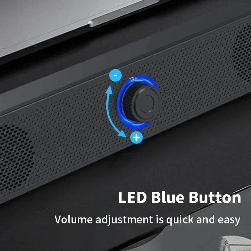 Computer Desktop High-quality Bluetooth Wired Dual-purpose High-volume Microphone Two-in-one Speaker Home Surround Audio System