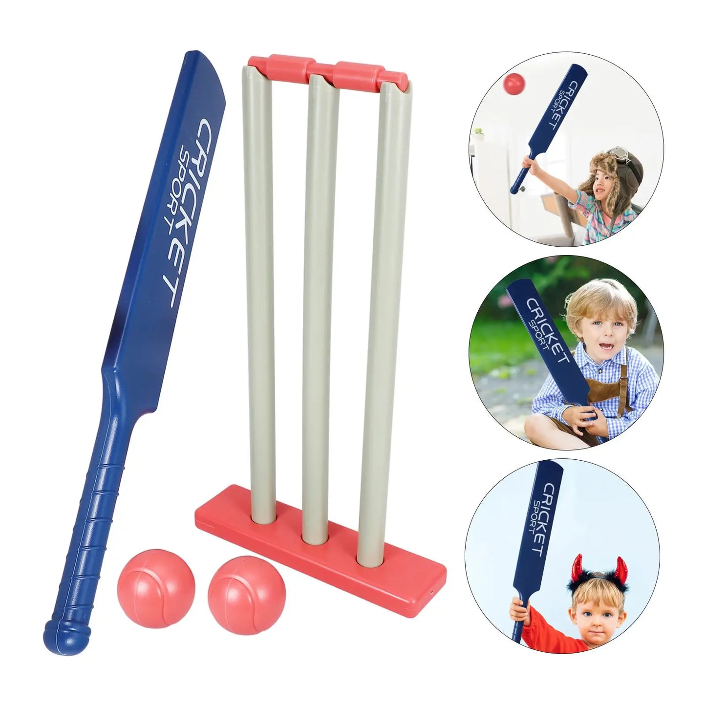 Bat Set Kids Outdoor Toys Fun Sports Game Creative Playing Set Field Hockey Activities Parent Child Sports Interaction