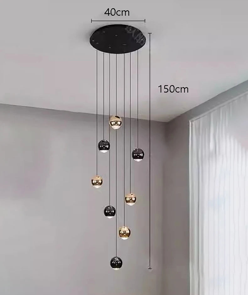 Modern home decor ring led lights pendant light lamps for living room Chandeliers for dining room hanging light indoor lighting