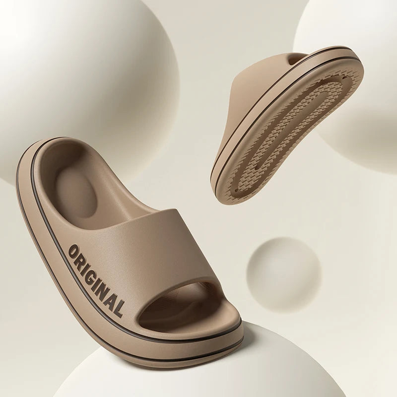 Women's Classic Slippers Slip-Resistant Soft Indoor Outdoor Comfortable Summer Footwear Men's Shoes