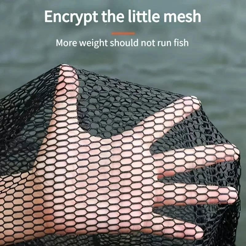 Portable Wild Fishing Mouth Guard Mesh Oxford Fabric Mini Fish Guard Mesh Bag Fishing Equipment