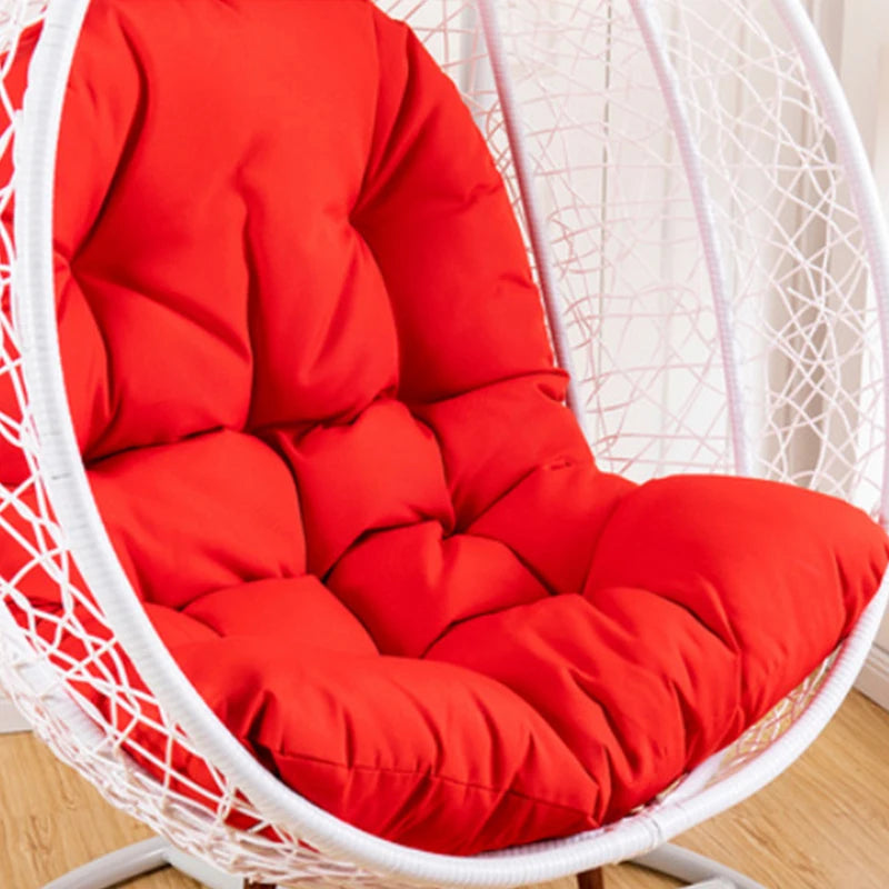 120x80cm Hanging Basket Egg Chair Cushion Outdoor Sofa Swing Chair Cushion Soft Comfy Thickened Garden Hammock Chair Seat Pads