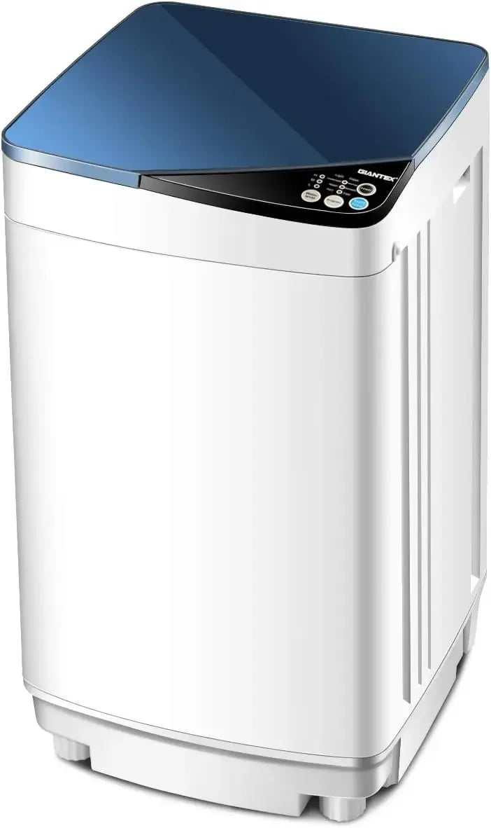 Giantex Full-Automatic Washing Machine Portable Washer and Spin Dryer 7.7lbs Capacity Compact Laundry Washer