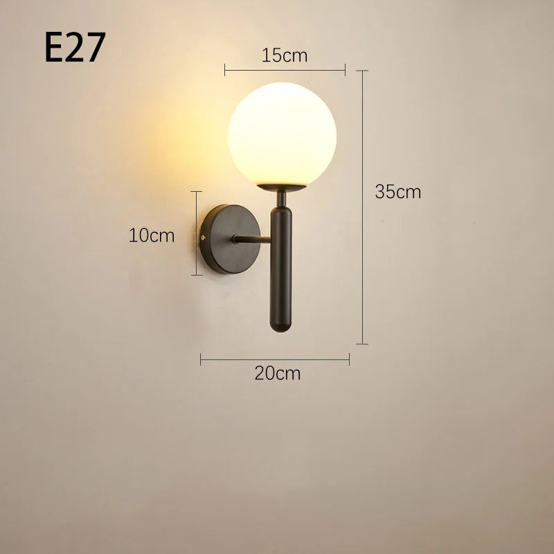 Modern Indoor Wall Light Lamp Suitable For Bedroom Bedside Living Room Home Decor Light Fixture