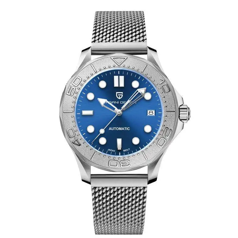 PAGANI DESIGN 2025 New PD-1818 Stainless steel Mechanical Watch Rotatable Bezel Waterproof Luminous Man watch Japan Movt reloj