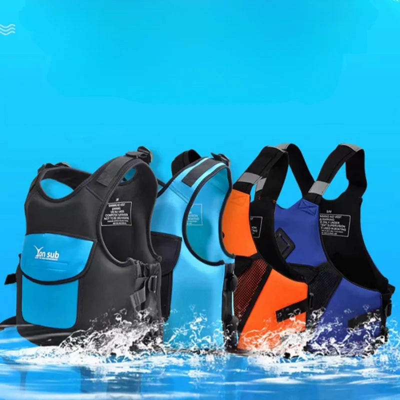 Life Vest for Adults Jet Ski Kayak KiteSurf Life Jacket Motorboats Swimming Drifting Fishing Rescue Life Jackets