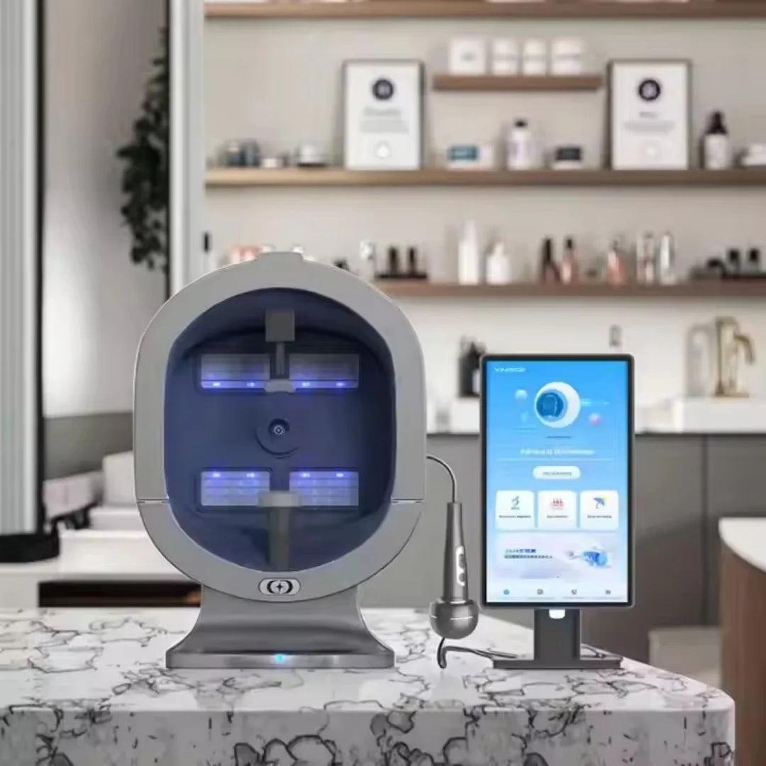 AISIA Q1 3D AI Facial Skin Analyzer Detection Skin Problem Diagnosis 8 Spectrum Professional Analysis Beauty Salon Equipment