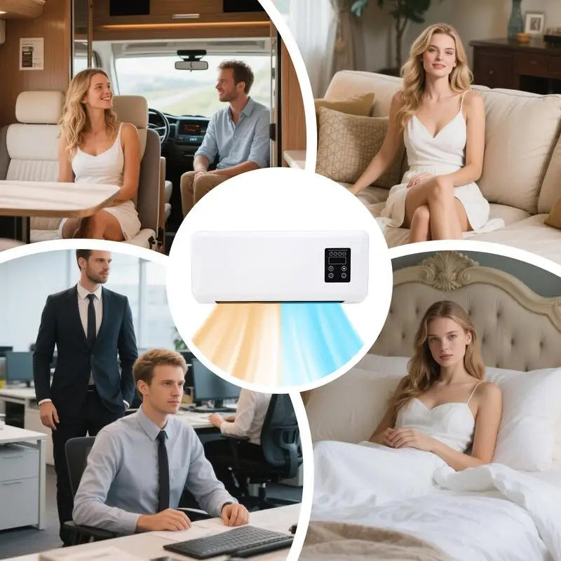 Portable Ductless Air Conditioner Wall Mmounted Air Conditioner Heat and Air Split Unit Ductless Portable Air Conditioner