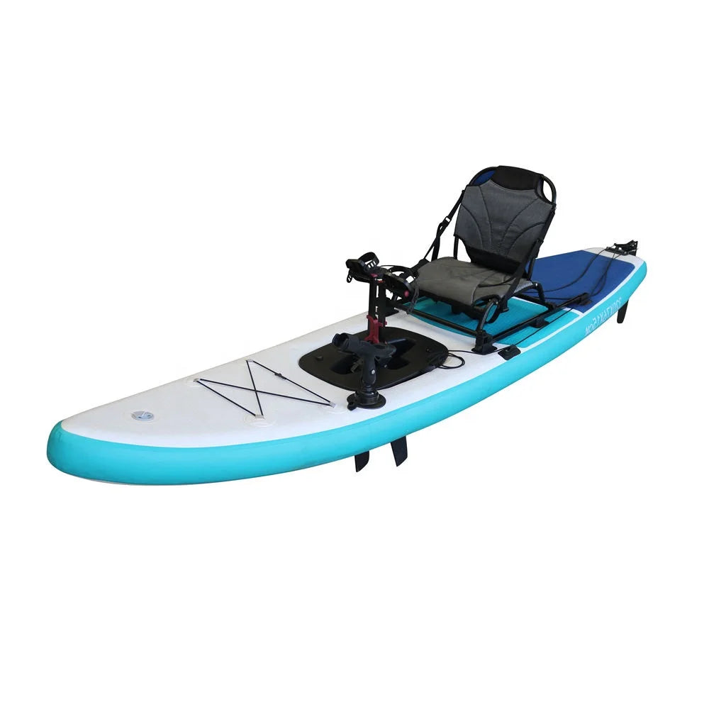 Vicking Inflatable Pedal Kayak Professional Board Kayak Drive System Hot Sale Sport Fishing Boat Canoe for Rowing