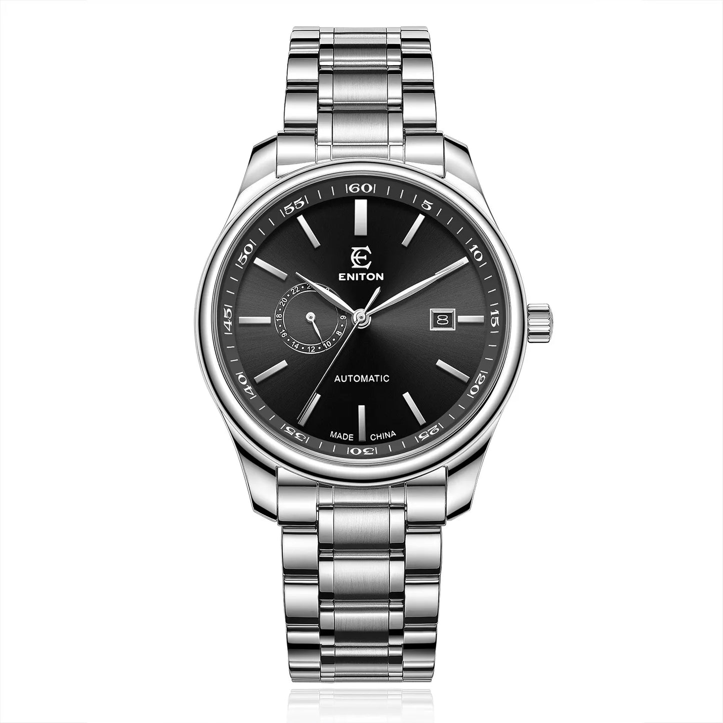 ENITON 41mm Watches male 8217 Movement Men's Watch Business luxury watches man Fashion mens watch mechanical Watches for men