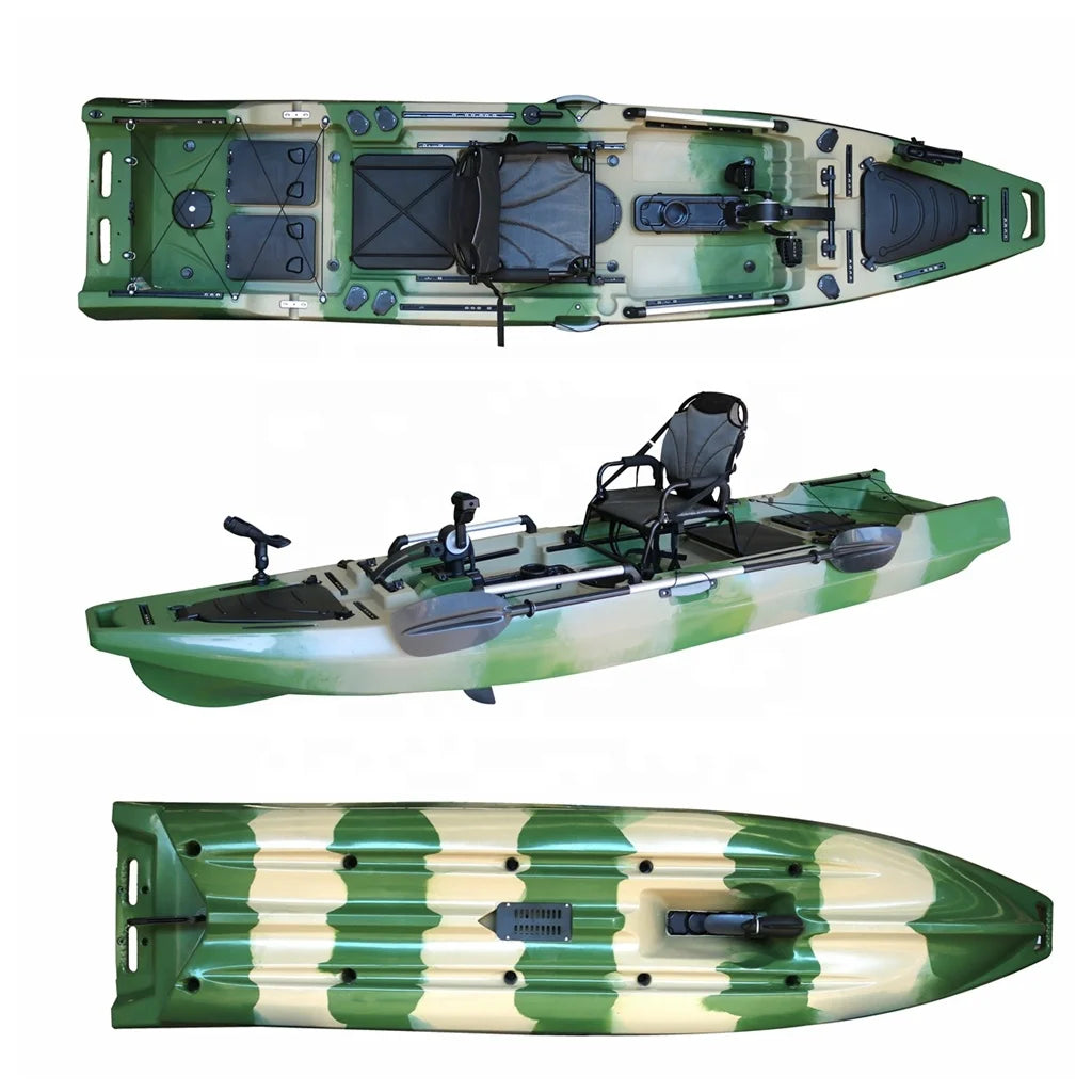 Recreational Ocean Kayak Fishing Propeller Pedal Drive Kayak Electric Motor for Kayak Fishing with Lldpe Material