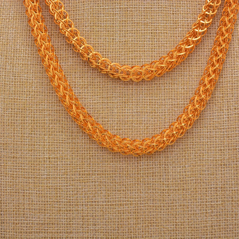 Jewelry Set For Women Gold Plated With Necklace Pendant Nigerian Wedding Jewelry