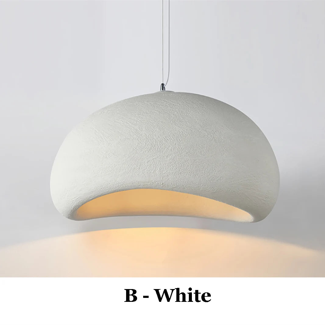 Japanese Wabi Sabi Chandelier Modern LED Pendant Light for Dining Living Room Bedroom Bar Designer Homestay E27 Hanghing Lamp