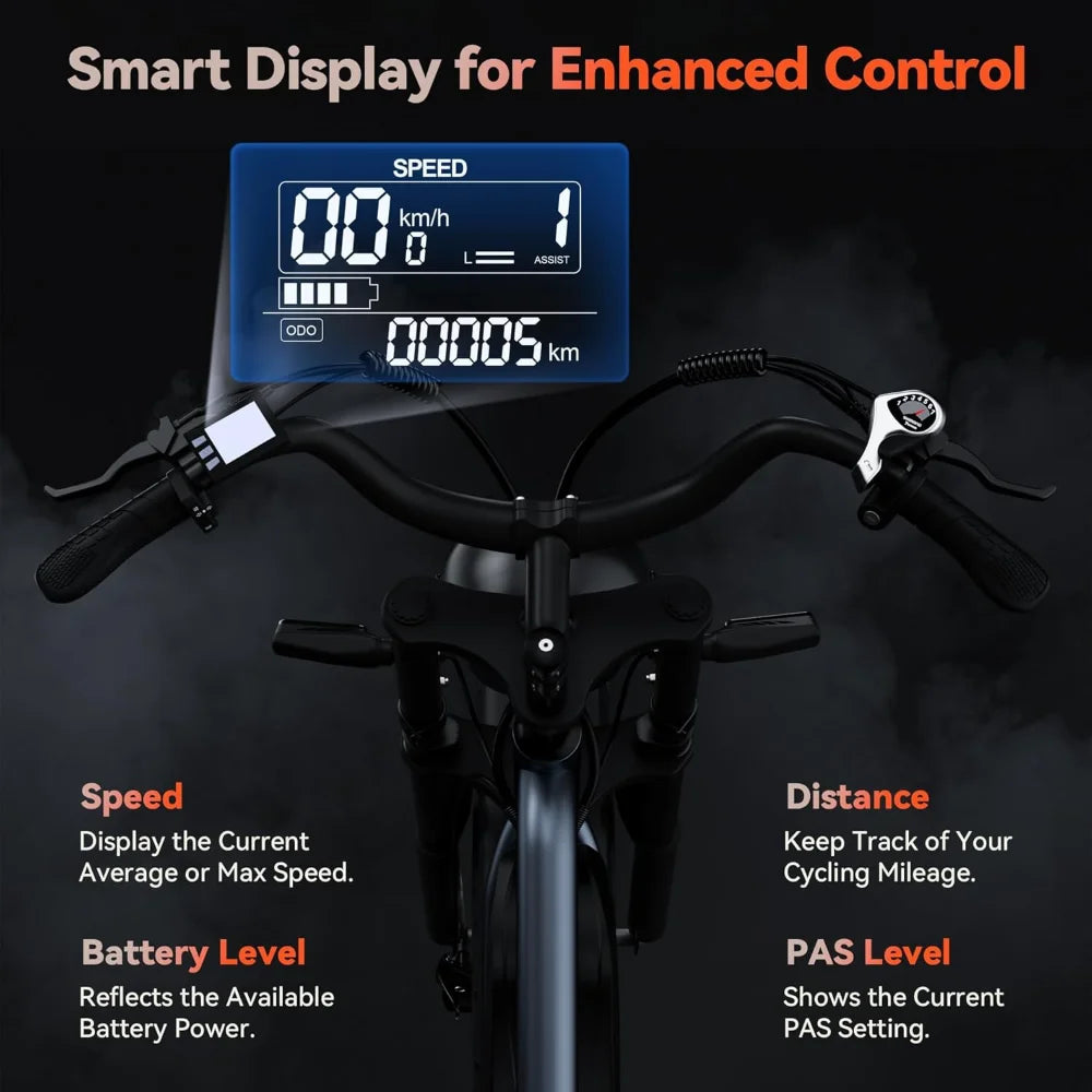 Electric Bike for Adults X50, 1200W Brushless Dual Motor, Max 50-150 Miles,48V 31Ah, 20'' Fat Tire Electric Motorcycle