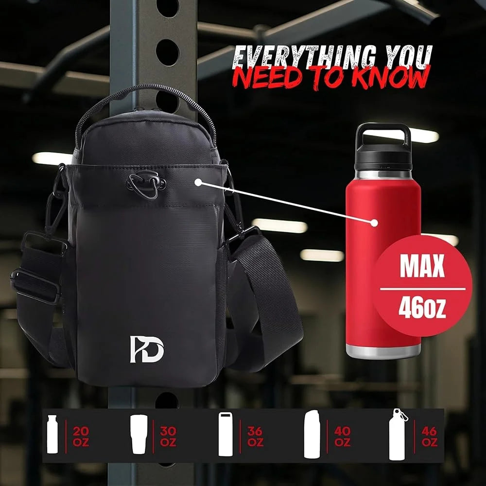Magnetic Gym Bag Men Women with Easy Access Compartments Water Bottle Holder Lightweight Durable Fitness Travel Bag