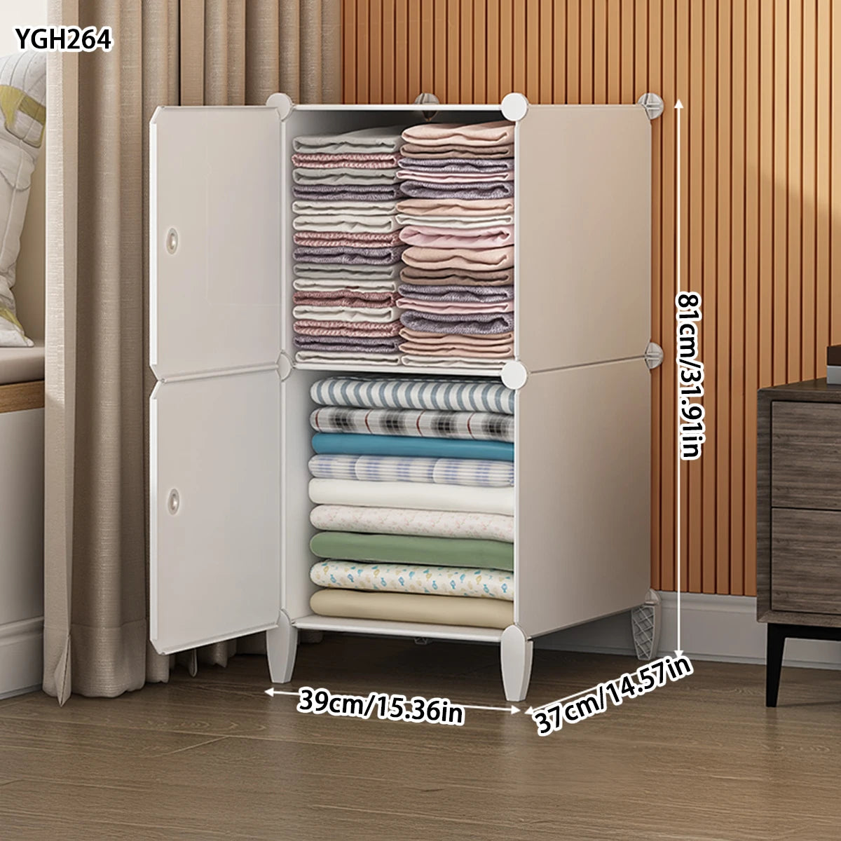 Children's Wardrobe Simple Assembly Storage Cabinet Single Dormitory Economical Rental Room Strong and Durable Baby Wardrobe