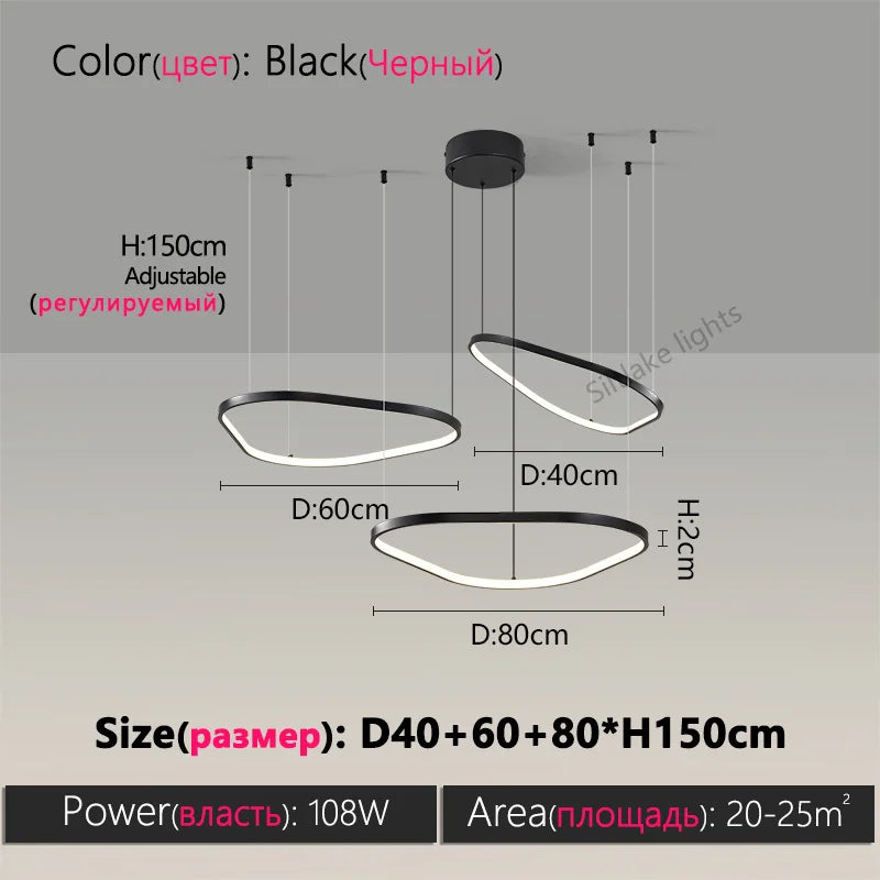 Modern Designer Chandelier Hanging Lamp Pendant Lamps for Ceiling Modern Home Decor Ornaments Interior Lighting Pendant Lamp