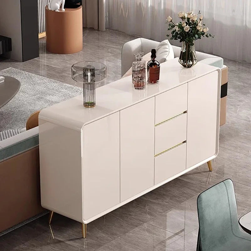Luxury Storage Cabinet File Organizer White Living Room Cabinets Dresser For Bedroom Aesthetic Dressoir Kast Dresser Cabinet