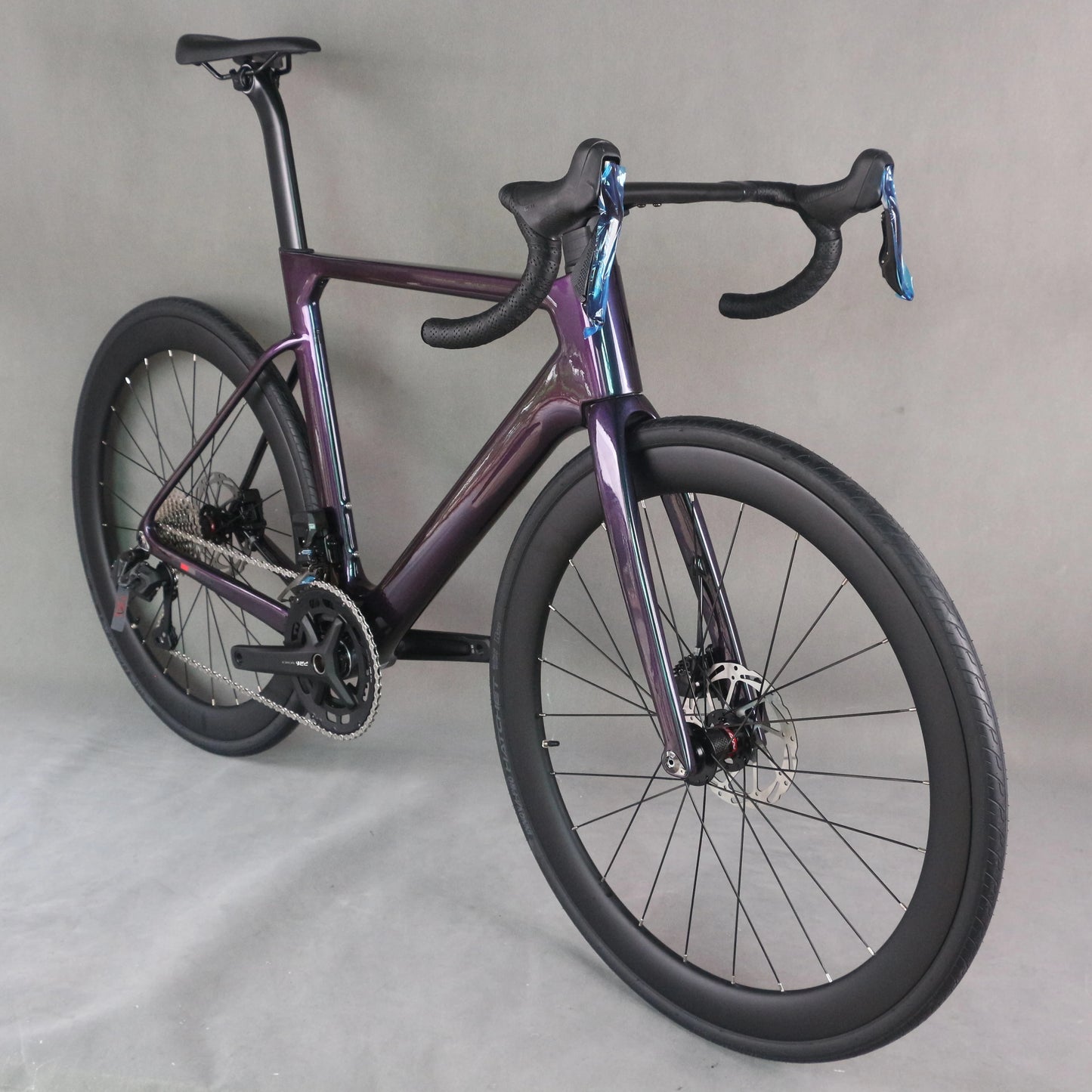 24 speed TT-X42 Bicycle Full Carbon Light Weight Road Bike With WheelTop Wireless Electric Group Set carbon wheels