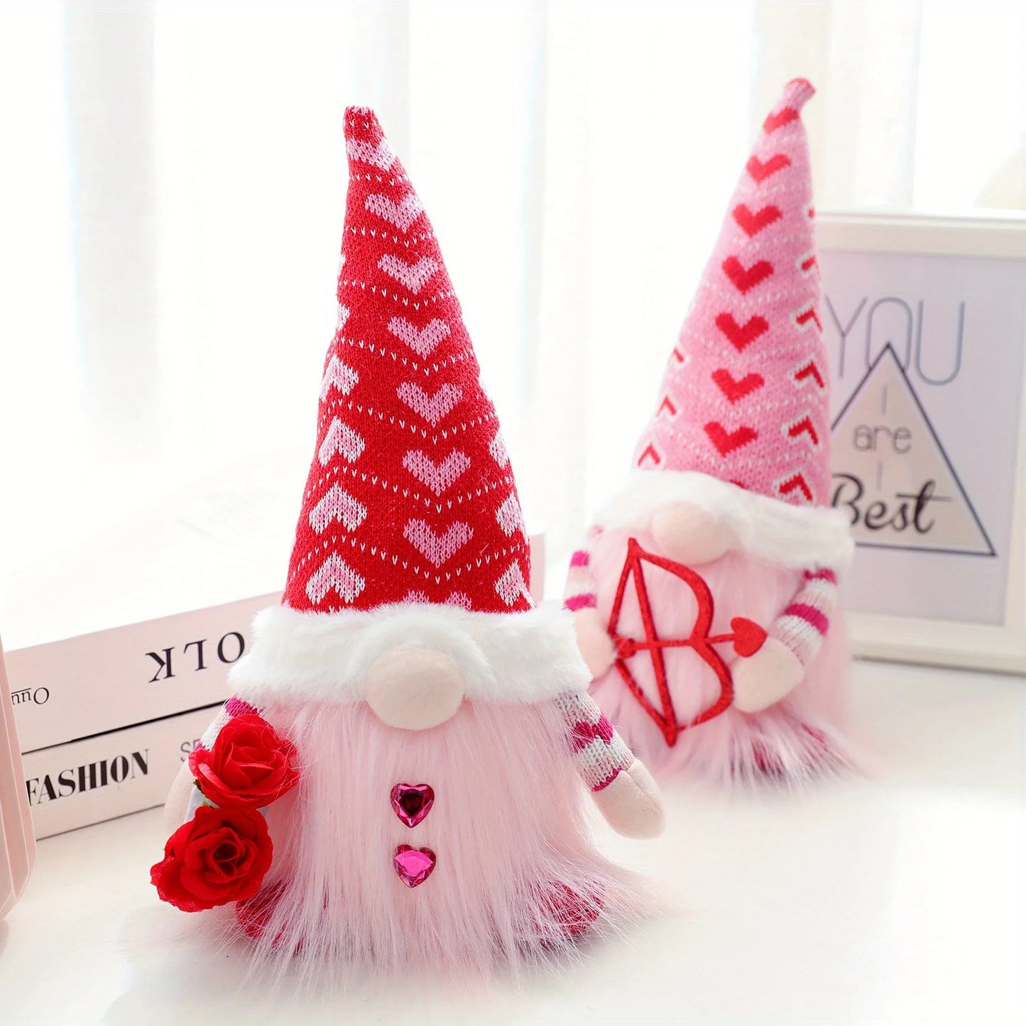 2pcs Home Decor Gnomes, Room, Office,Bedroom&Living room Decorations,Special Christmas&Valentine gifts for Man or Women.