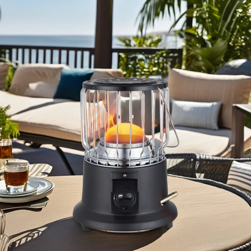 Hot selling 2 in 1 camping propane home gas heater nature gas portable infrared gas heater for heating and cooking