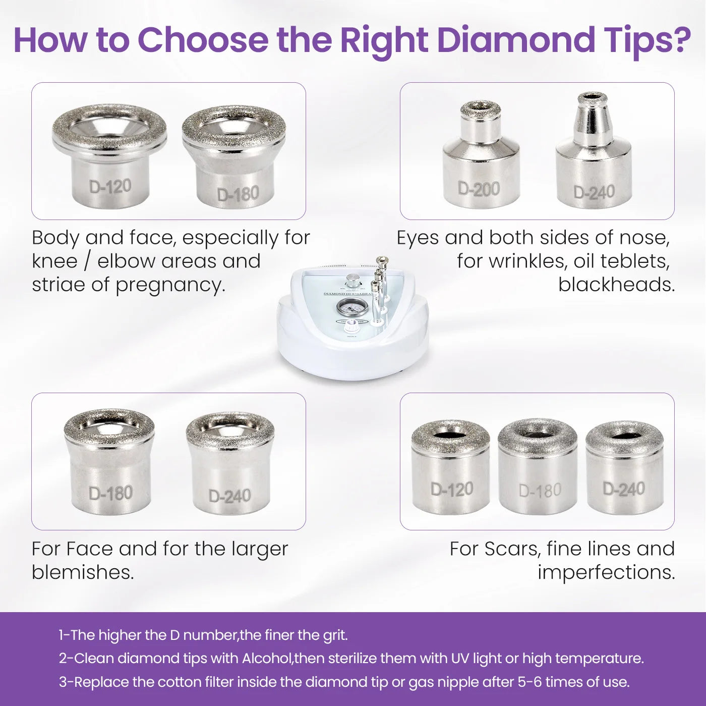 mychway New Diamond Microcrystalline Dermabrasion Skin Tightening Beauty Machine